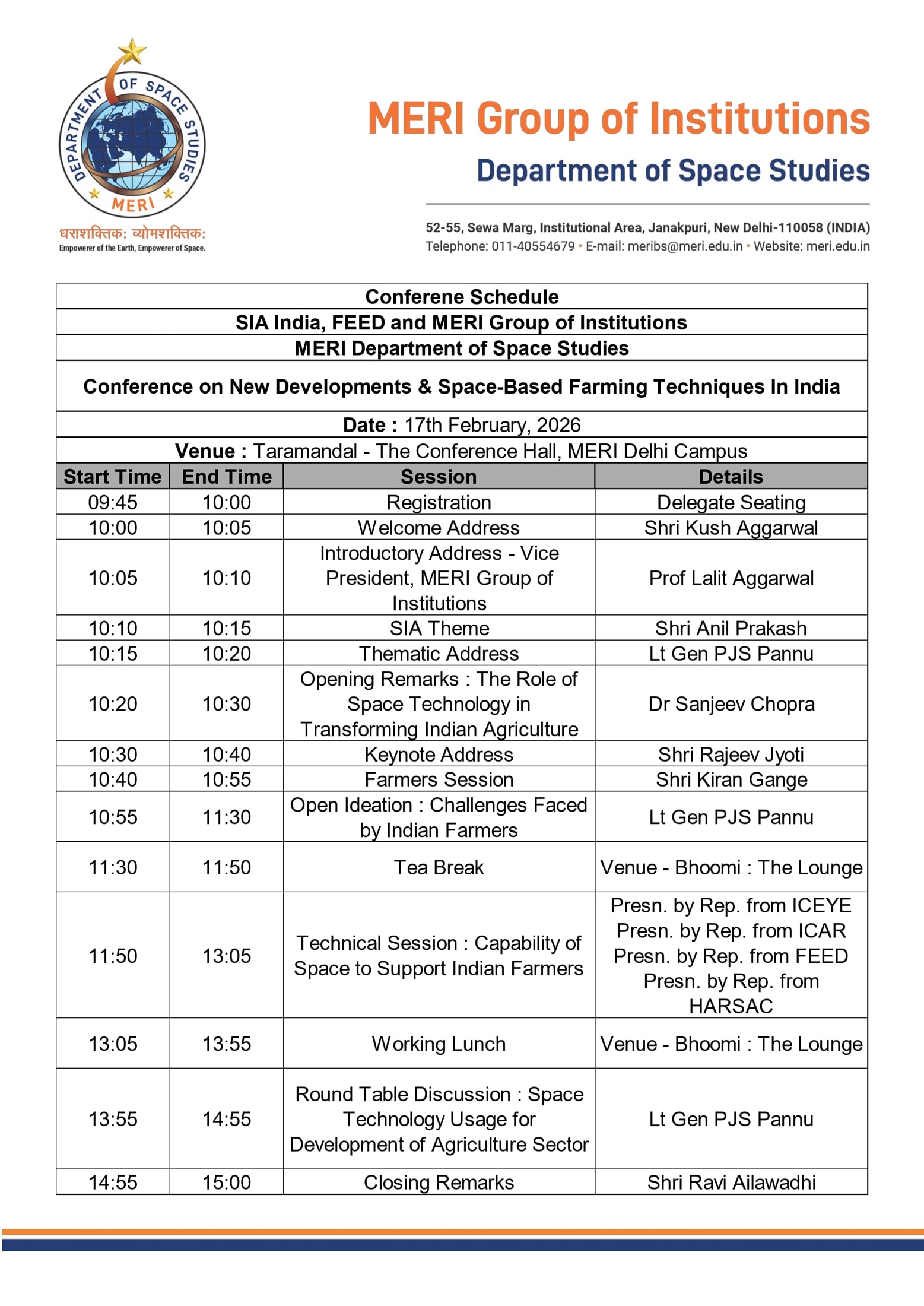 schedule farmtech 2026