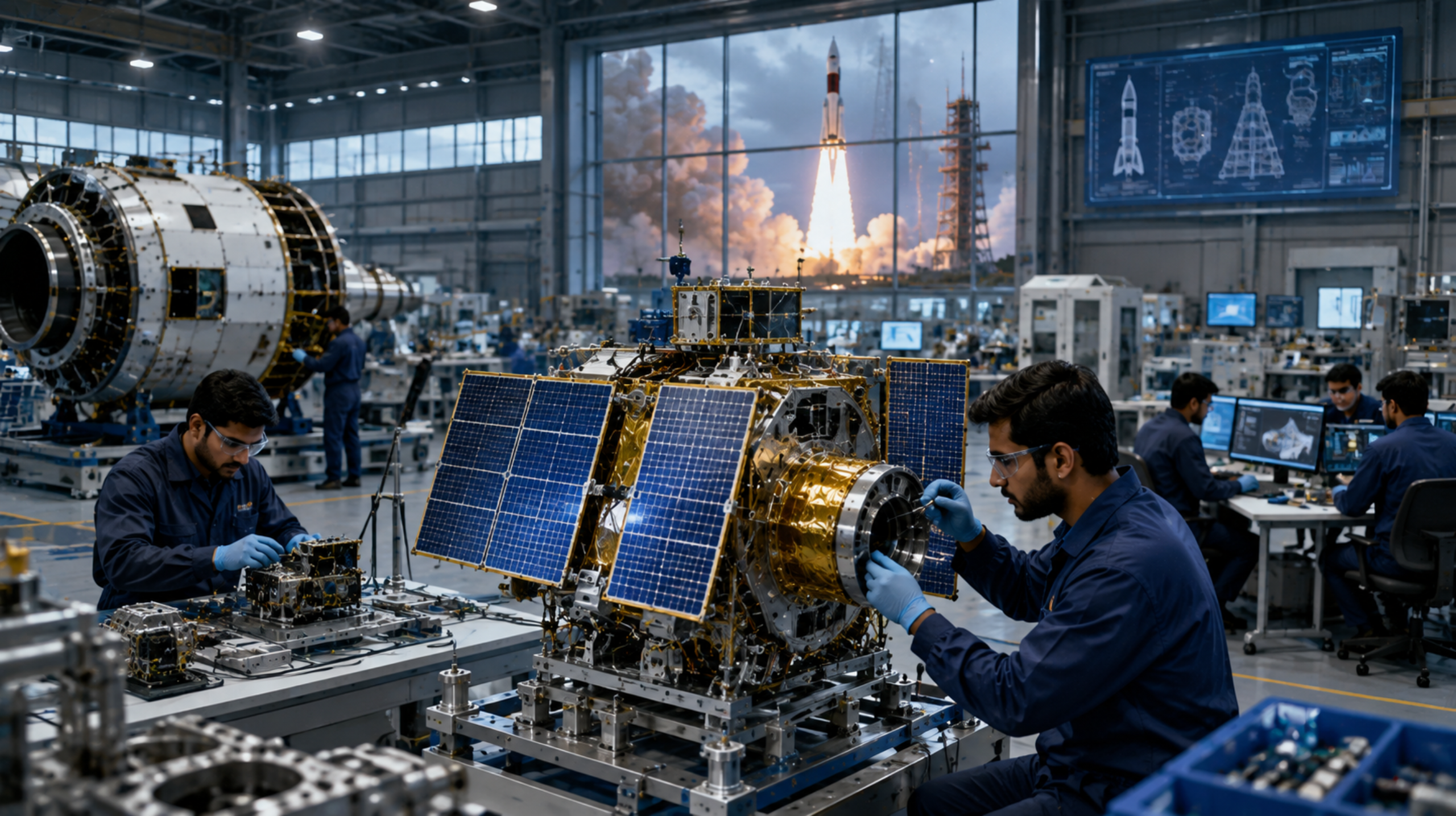 align domestic manufacturing with space requirements